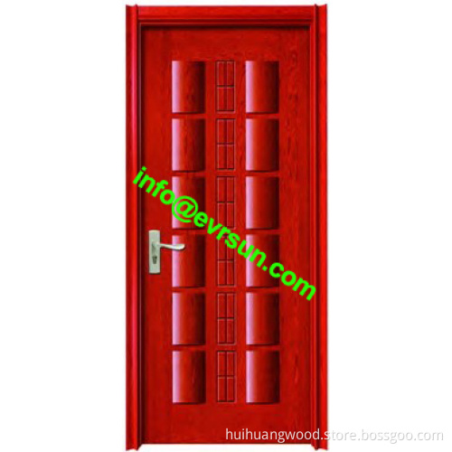 interior oak veneer pvc door